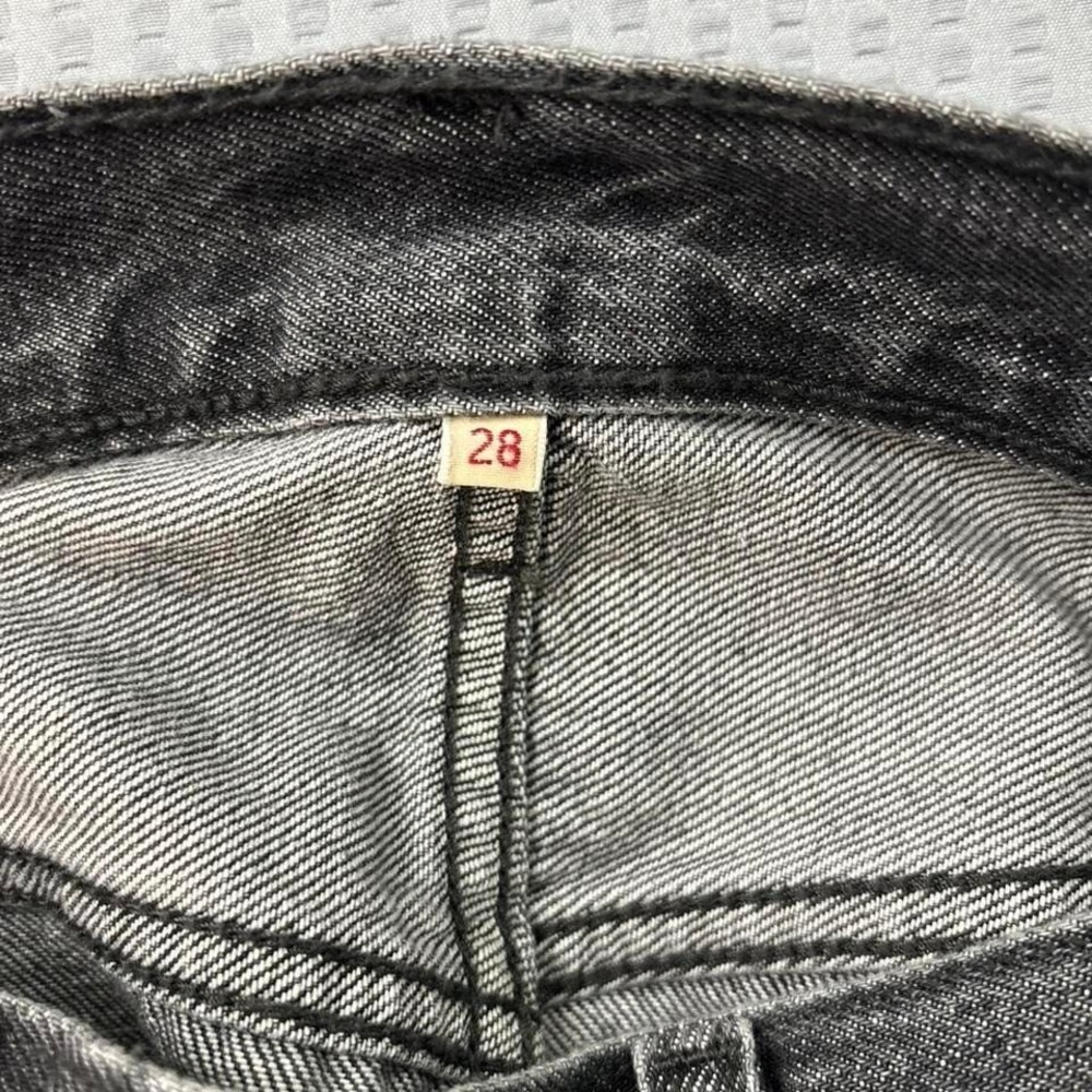 Levi's High Rise Denim Midi Skirt Women's Size 28 0096 - Picture 8 of 8